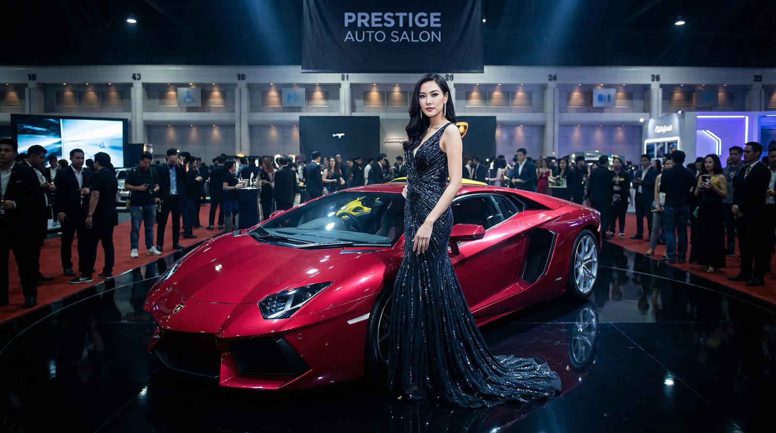 高清视频车模展示视频