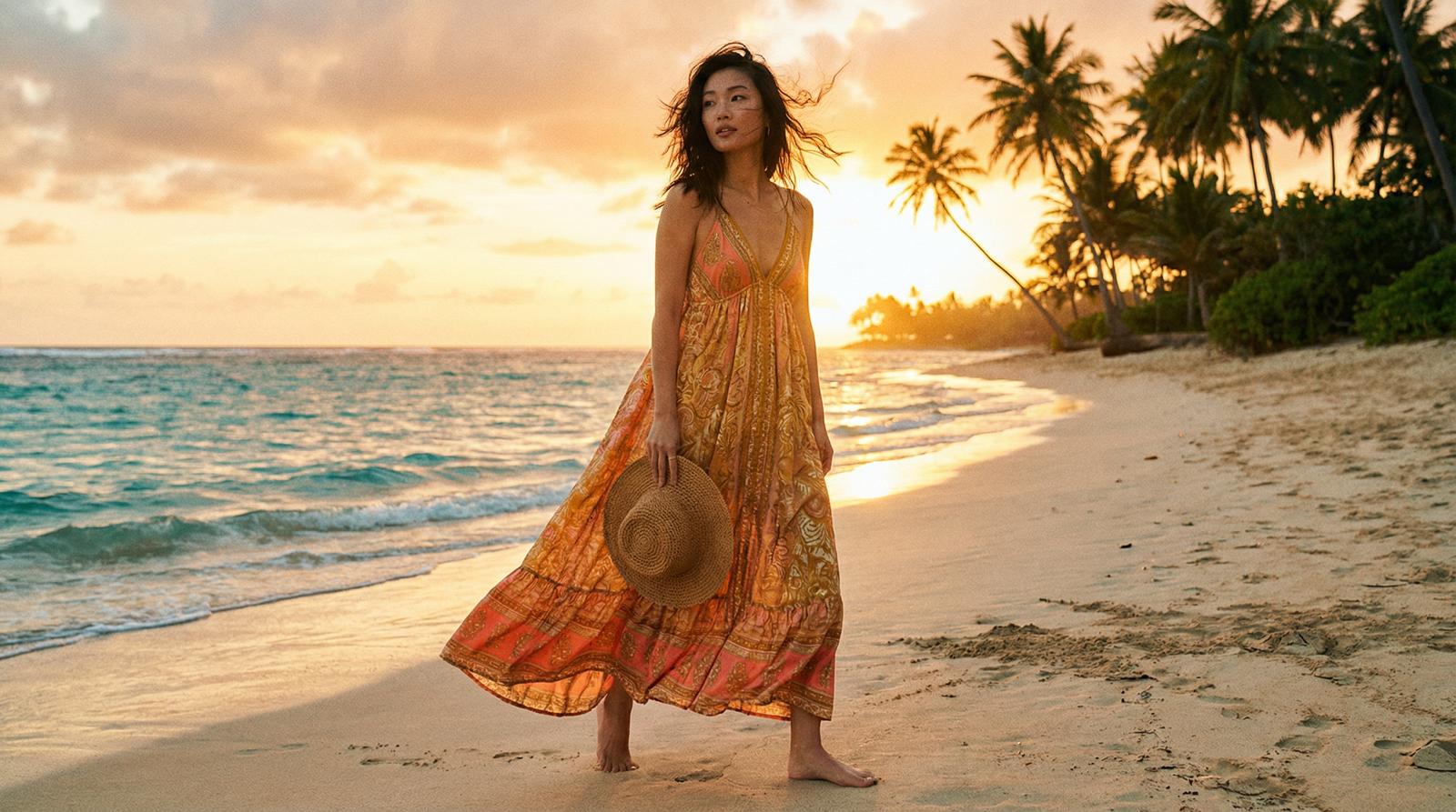 高清视频海滩度假视频